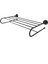 Paslanmaz Pirinç Mat Siyah Dilek 45 cm Mercan Raf Havluluk 4