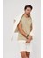 Bisiklet Yaka Içi Polar Move Ahead Yazı Baskılı Beyaz Oversize Sweatshirt 3