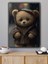 Tiny Teddy Bear Dijital Baskı Çocuk Odası Hd Baskı Kanvas Tablo 2