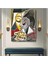 Pablo Picasso Face Of Woman Dekoratif Hd Baskı Kanvas Tablo 1