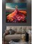 Çiçekli Kadın Özel Tasarım Abstract Dekoratif Hd Kalite Hd Baskı Kanvas Tablo 2