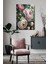 Pembe Çiçekler Hd Baskı Kanvas Tablo - Duvar Tablosu - Canvas Tablo Duvar Dekorasyonu 2