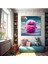 Pembe Tatlı Peluş Canavar Çocuk Odası Hd Baskı Kanvas Tablo 2