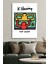 Hd Baskı Kanvas Tablo Baskılı Keith Haring Dekoratif Renkli Desenler Ev Ofis Otel Makam Dekor 1