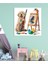 Dekoratif Çocuk Odası Painter Puppy Duvar Hd Baskı Kanvas Tablo 2