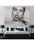Dekoratif Red Lips Hd Baskı Kanvas Tablo 1