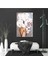 Doğa Kadın Çiçek Kafalı Model Woman Hd Baskı Kanvas Tablo Ar030230 4