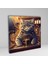 Kare Kanvas Kahve Köşesi Cafe Tablosu Barista British Shorthair 2