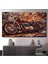 Yağlı Boya Görünümlü Abstract Motor Hd Hd Baskı Kanvas Tablo 2