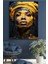 Yağlı Boya Görünümlü 3d Afrikalı Kadın Hd Kalite Hd Baskı Kanvas Tablo 1