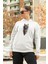 Illüstrasyon Kedi Baskılı Oversize Premium Sweatshirt Hoodie 3