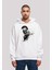 Beyaz Oversize Siyah Sweatshirt Gladyatör Baskılo 4