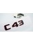 C 43 Bagaj Kırmızı Siyah Abs Yazı Logo Benz Ile Uyumlu 1