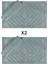 2'li Banyo Paspasi 4'lü Set Halisi Pelus Hall Klozet Takimi Ebatlar 50 x 60 cm - 60 x 100 cm 1