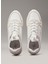 Beyaz - Krem Erkek Sneaker Runner Sock Laceup Ny-Lth 5