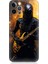 Apple iPhone 12 Pro Max Uyumlu Gitar Savaşçısı Desenli Silikon Kılıf 1