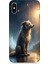 Apple iPhone Xs Max Uyumlu Yağmurlu Sokak Desenli Silikon Kılıf 1