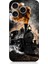 Apple iPhone 15 Pro Uyumlu Kara Tren Desenli Silikon Kılıf 1