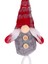 Yılbaşı Süsü Noel Baba Figürü Gri-Kırmızı 6X5X30 Cm. 2