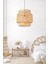 Sinnerlig Bambu Avize 50cm- Iskandinav, Modern, Bohem, Rattan Avize, Aydınlatma 3