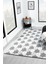 Bukle Krem Kaymaz Taban Makinede Yıkanabilir Kilim Balkon Mutfak Halısı Bk476 80 x 300 1