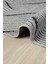 Eko Gri Kaymaz Taban Kilim Balkon Mutfak Oturma Odası Halısı Yoluk Eko337 120 x 180 5