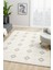 Harmoni Beyaz Gri Salon Oturma Odası Çocuk Odası Yatak Odası Halısı Hrm212 80 x 150 1