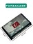 4 Göz Iç Fermuarlı Cırt Kapamalı Boyun Asmalı Asker Cüzdanı Türkiye Bayrak Desen - FC616 2