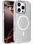 Apple Iphone 16 Pro Max Kılıf Magsafe Şarj Özellikli Kamera Korumalı Lopard Kripto Kapak 3