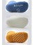 Nessiworld Bistyle Basic Kaymaz Penye Soket Çorap 3'lü BS10107 Indigo Ekru Hardal 3