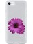 Apple iPhone 6s Uyumlu Mor Çiçek Desenli Silikon Kılıf 1