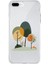 Apple iPhone 7 Plus Uyumlu Orman Ağaçları Desenli Silikon Kılıf 1