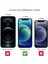 iPhone 12 Darbeye Dayanıklı Ekran Koruyucu Cam + Silikon Kılıf 2'li Paket 5