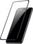 Uyumlu iPhone 11 Cam Tam Kaplayan Ekran Koruyucu - Siyah - Extra Ince 3