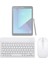 Samsung Galaxy Tab S3 Uyumlu Aeroset-Bm 520 Beyaz Kablosuz Bluetooth Tablet Klavye Mouse Seti 1