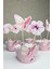 Kelebek Tema Kürdan Süsleri Cupcake Süsleri Lüks Büyük Boy 10LU Paket 3