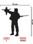 Avcı Sticker - Ördek Avı Sticker - Hunter Sticker - Oto Sticker - Araba Sticker - Araç Sticker 2