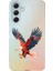 Samsung A55 Uyumlu Uçan Kartal Desenli Silikon Kılıf 1