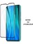 Xiaomi Note 8 Curve Tempered Glass Full Siyah Cam Ekran Koruyucu - Extra Ince 1