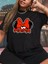 Anneler Günü Baskılı T-Shirt - Siyah 1