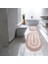 Tafting 2'li Banyo Paspasi Halisi Pelus Hall Klozet Takimi Ebatlar 50 x 60 cm - 60 x 100 cm 3