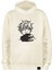 Unisex Kapüşonlu Sweatshirt Anime Nakışlı Hoodie Jujutsu Kaisen Oversize Krem Kışlık Sweatshirt 1