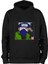Naruto Hoodie Erkek Kadın Sweatshirt Oversize Nakışlı Siyah Pamuklu Kapşonlu Sweat Kakashi Hatake 1