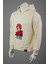 Pamuklu Oversize Kapüşonlu Ekru Sweatshirt Ryomen Sukuna Nakışlı Unisex Sweatshirt Hoodie 4