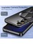 Samsung Galaxy S24 Fe Kılıf Kamera Lens Korumalı Renkli Magsafe Şeffaf Silikon Siyah 3