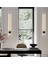 Çubuk LED Aplik Modern Dekoratif LED Duvar Aplik 70CM Siyah LED Aplik 3