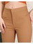 -2008 Kadın Dar Paça Klasik Pantalonu Ön Fleto Cep Detaylı Normal Bel 1
