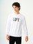 Erkek Sweatshirt Beyaz LF2037363 1