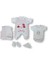 Kuzucuk Nakışlı Cotton Antibakteriyel 5li Zıbın Takımı Hastane Çıkışı 1