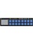 Nanopad2-BLYL Slim-Line USB Keyboard Mavi 1
